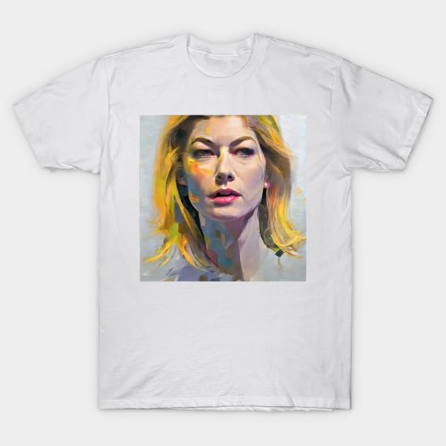 Yellow Rosamund T-Shirt by bogfl